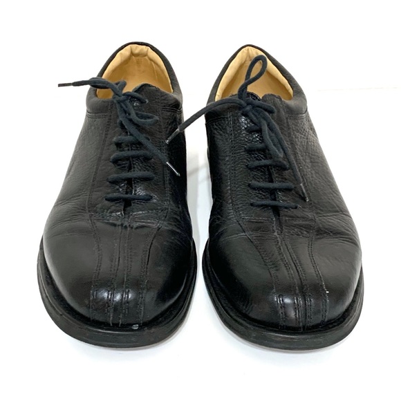 Sandro Comfort Walk Black Leather Oxford Loafers - Picture 7 of 10
